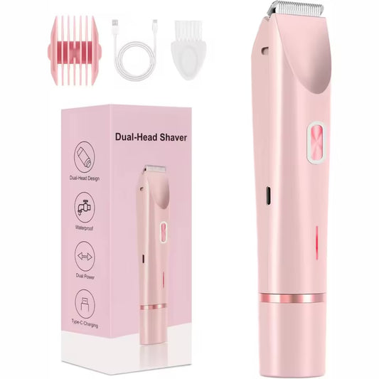 Painless Electric Razor & Epilator for Women — Facial, Legs, Bikini & Body Hair Remover